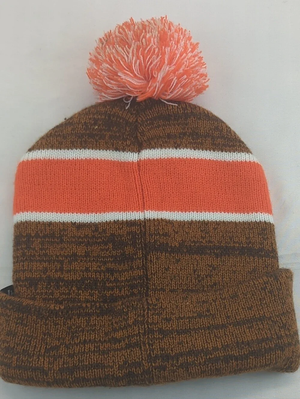 47 Brand Cleveland Browns Kids Pom Beanie - Brown & Orange
